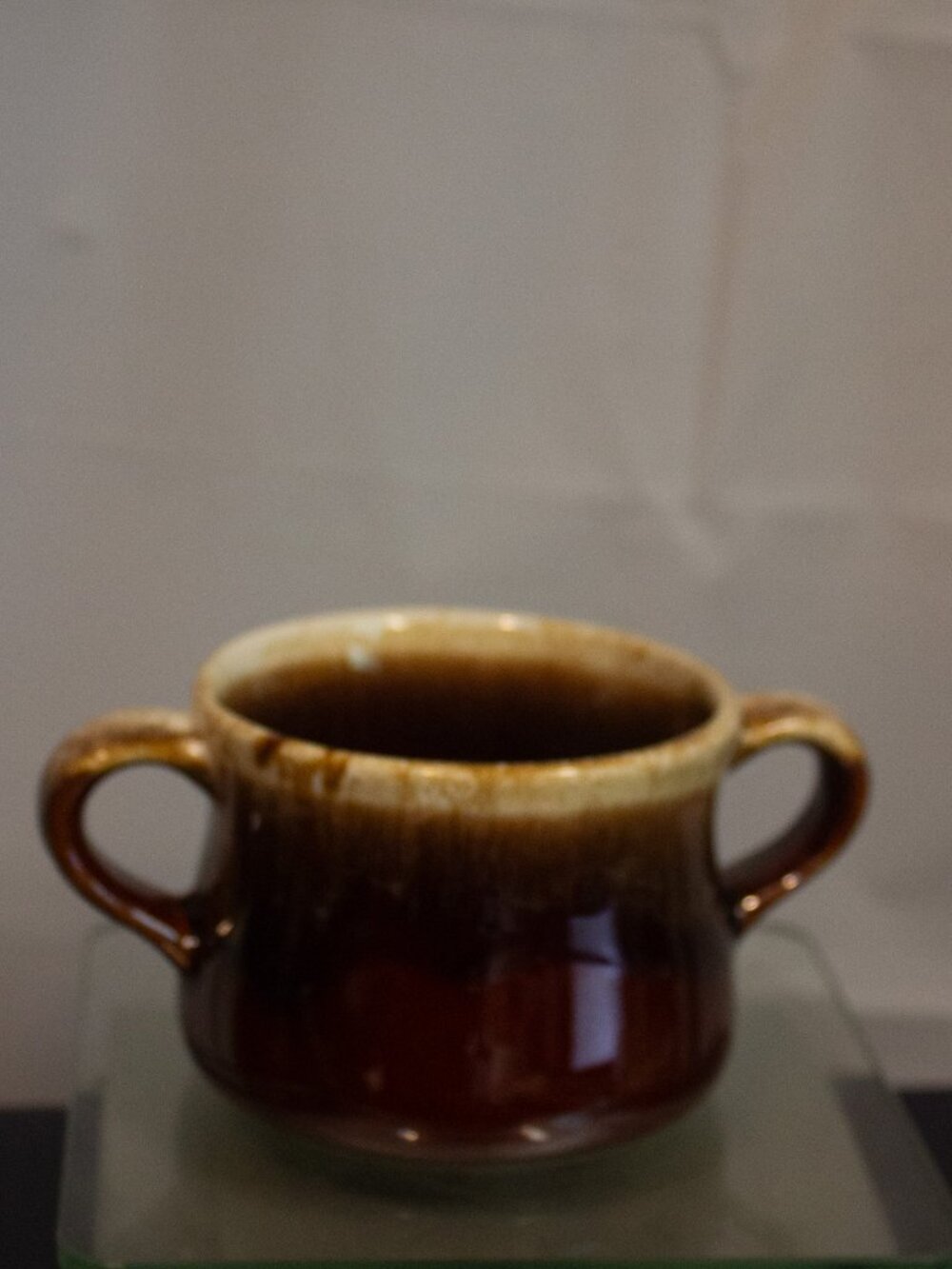 McCoy Art Pottery Vintage Double-Handled Bowl-Soup-Chili